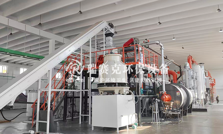南通鋰電池低溫熱解綜合處理設備生產(chǎn)線